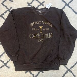 Espresso Martinis Brown Sweater